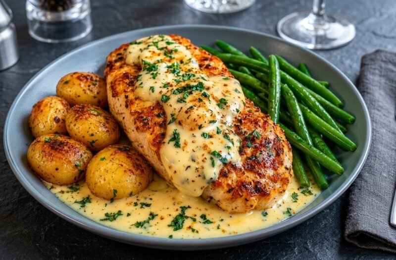 Creamy Garlic Parmesan Chicken Breast
