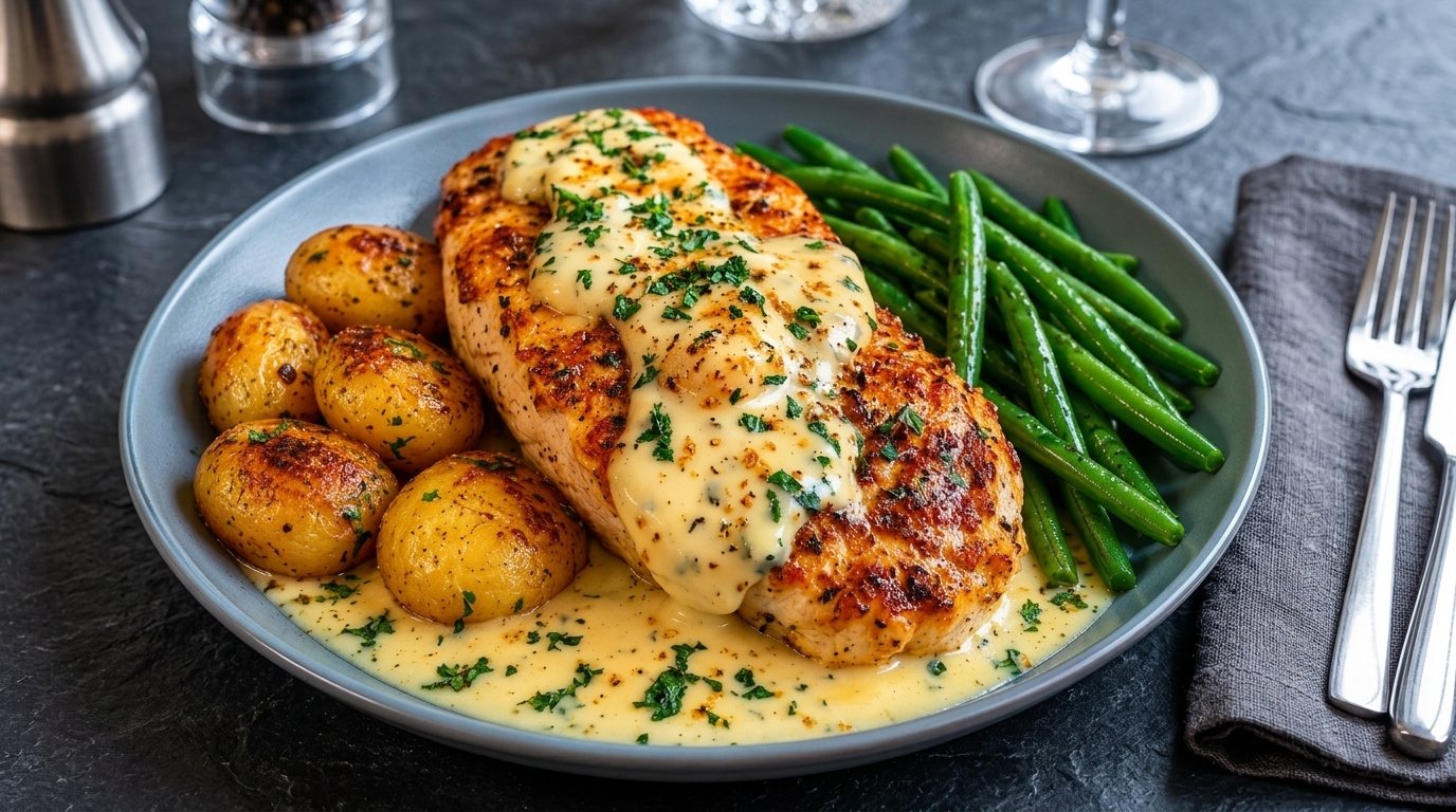 Creamy Garlic Parmesan Chicken Breast