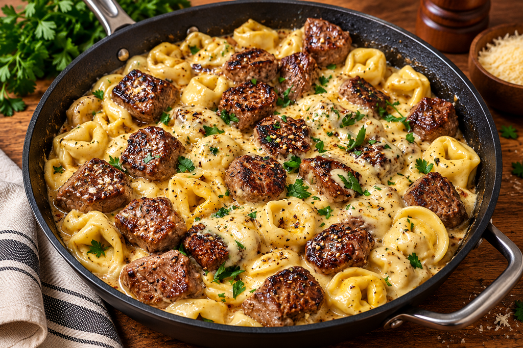 Steak Tortellini Image