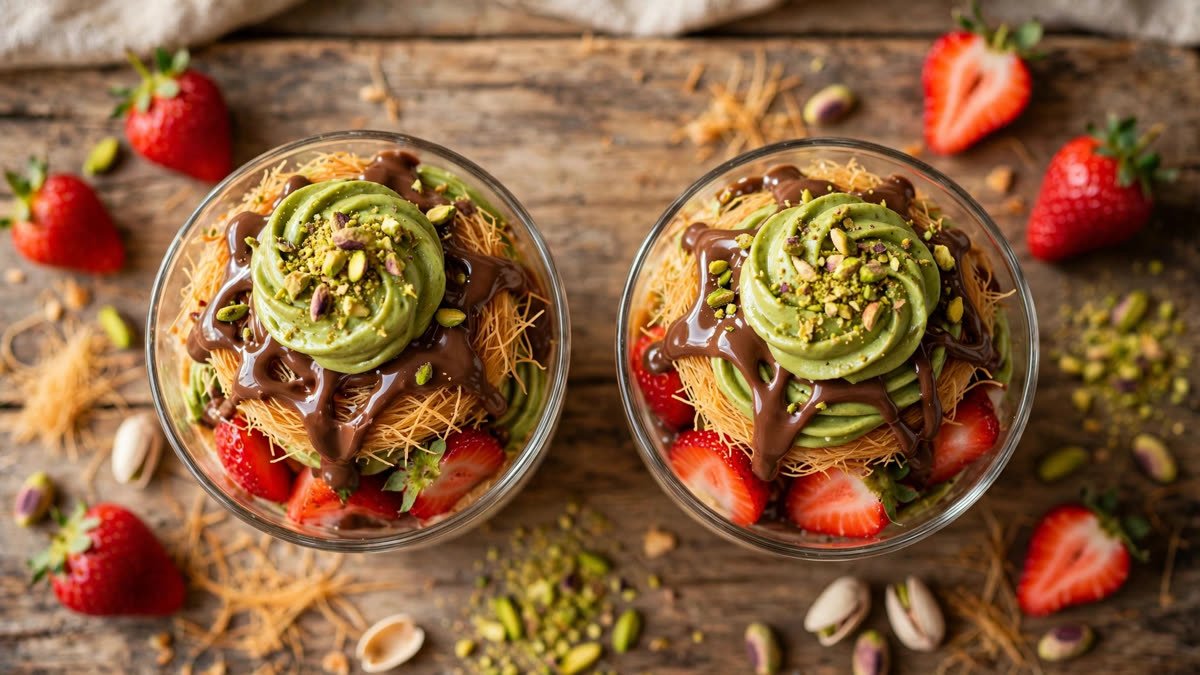 Dubai Chocolate Strawberry Cup (VIRAL)