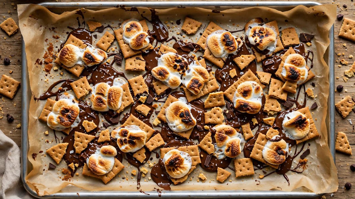 Sheet Pan S’mores Chips
