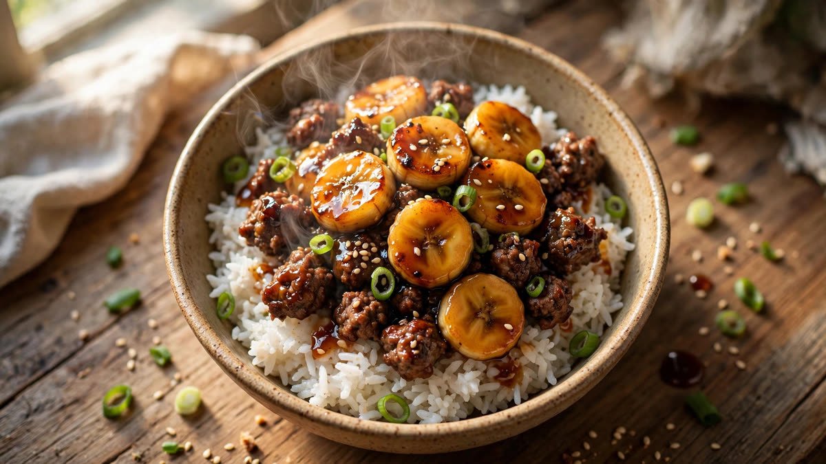 Ground Beef Banana Protein Bowl (VIRAL)