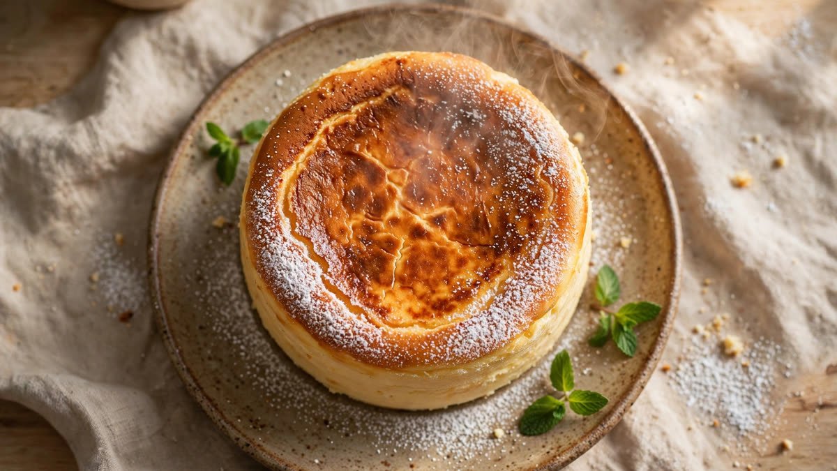 Japanese Protein Cheesecake